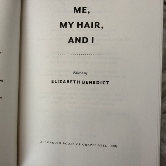 Me My Hair and I Short Stories Elizabeth Benedict Hairdresser Salon Paperback - Picture 4 of 6